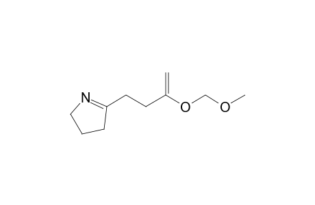 2-[3-(methoxymethyloxy)-3-butenyl]-1-pyrroline