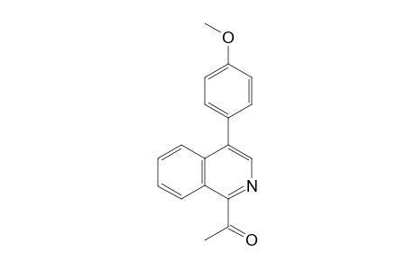 1-(4-(4-Methoxyphenyl)isoquinolin-1-yl)ethan-1-one