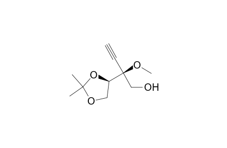 (2S)-2-[(4R)-2,2-Dimethyl-1,3-dioxolan-4-yl]-2-methoxy-3-butyn-1-ol