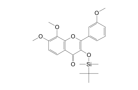 3-(Tert.-butyldimethylsilyl)oxy-7,8,3'-trimethoxyflavone