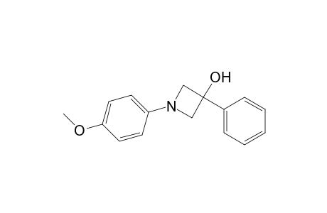 1-(4-Methoxyphenyl)-3-phenylazetidin-3-ol