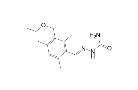 benzene, 2-[(E)-[(aminocarbonyl)hydrazono]methyl]-4-(ethoxymethyl)-1,3,5-trimethyl-