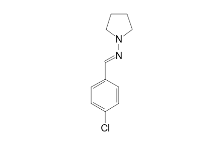 (4-chlorobenzylidene)-pyrrolidin-1-yl-amine