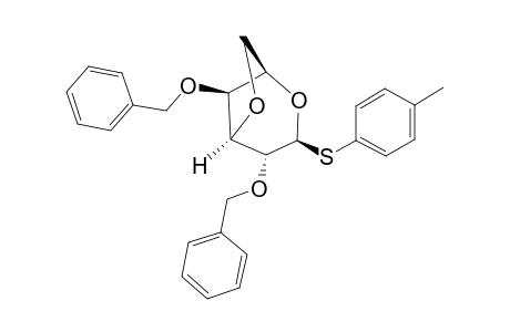 PARA-TOLYL-3,6-ANHYDRO-2,4-DI-O-BENZYL-BETA-D-GALACTOPYRANOSIDE