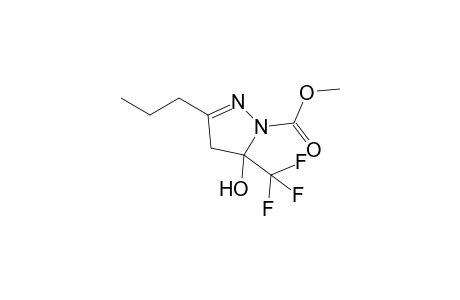1-Carboxymethyl-5-trifluoromethyl-5-hydroxy-3-propyl-4,5-dihydro-1H-pyrazole