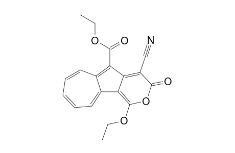 4-cyano-1-ethoxy-3-keto-azuleno[1,2-c]pyran-5-carboxylic acid ethyl ester