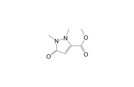 1H-Pyrazole-3-carboxylic acid, 2,5-dihydro-1,2-dimethyl-5-oxo-, methyl ester