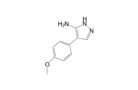 1H-Pyrazol-5-amine, 4-(4-methoxyphenyl)-