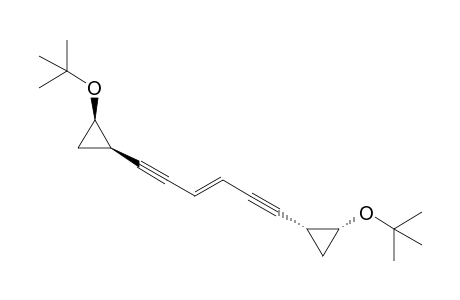 1,6-Bis[(1R,2R)-2-tert-butoxycyclopropyl]hex-3-ene-1,5-diyne