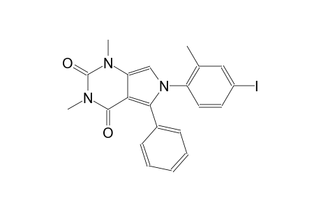 6-(4-iodo-2-methylphenyl)-1,3-dimethyl-5-phenyl-1H-pyrrolo[3,4-d]pyrimidine-2,4(3H,6H)-dione