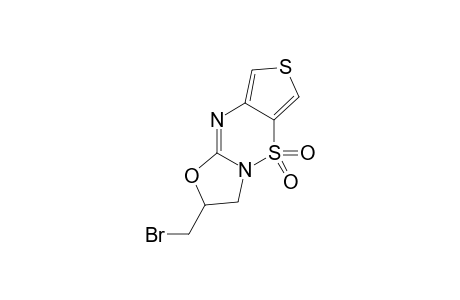 2-(BROMOMETHYL)-2,3-DIHYDROOXAZOLO-[3,2-E]-THIENO-[3,4-E]-[1,2,4]-THIADIAZINE-5,5-DIOXIDE