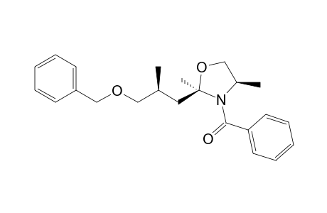 [(2R,4R)-2,4-dimethyl-2-[(2S)-2-methyl-3-phenylmethoxy-propyl]-1,3-oxazolidin-3-yl]-phenyl-methanone