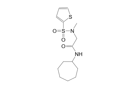 N-cycloheptyl-2-[methyl(2-thienylsulfonyl)amino]acetamide