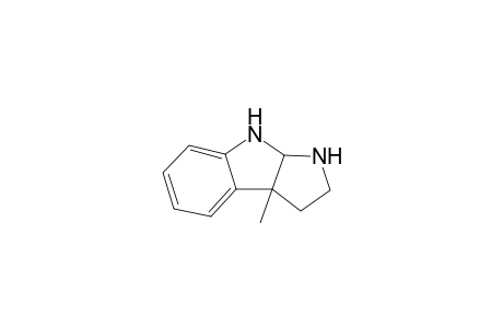 Pyrrolo[2,3-b]indole, 1,2,3,3a,8,8a-hexahydro-3a-methyl-, (3aS-cis)-