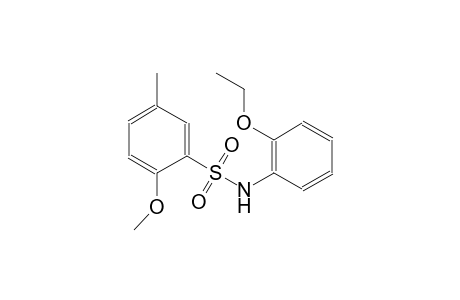 benzenesulfonamide, N-(2-ethoxyphenyl)-2-methoxy-5-methyl-