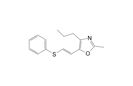 2-Methyl-5-[2-(phenylthio)vinyl]-4-propyl-1,3-oxazole