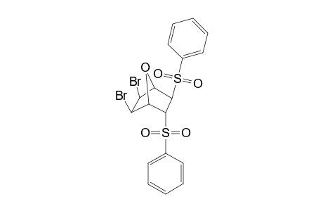 exo,exo-2,3-Dibromo-exo-5-endo-6-bis(phenylsulfonyl)-7-oxabicyclo[2.2.1]heptane