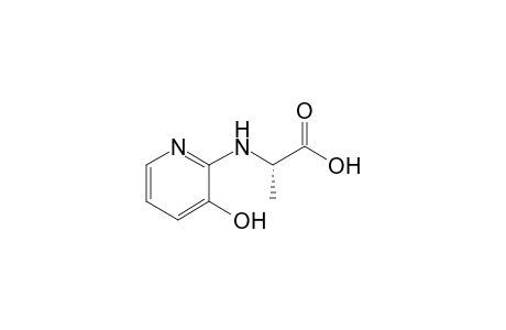 N-(3-Hydroxy-2-pyridyl).alpha.-alanine