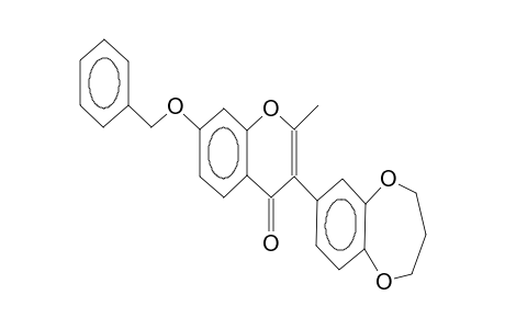 2-methyl-3-(3,4-propylenedioxyphenyl)-7-benzyloxychromone
