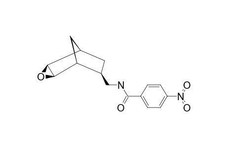 N-(4-NITROBENZOYL)-EXO-5-AMINOMETHYL-EXO-2,3-EPOXYBICYClO-[2.2.1]-HEPTANE