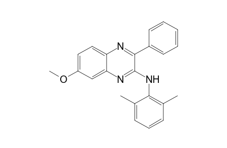 2-Phenyl-3-(2',6'-dimethylphenylamino)-6-methoxyquinoxaline