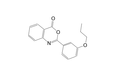 4H-3,1-benzoxazin-4-one, 2-(3-propoxyphenyl)-