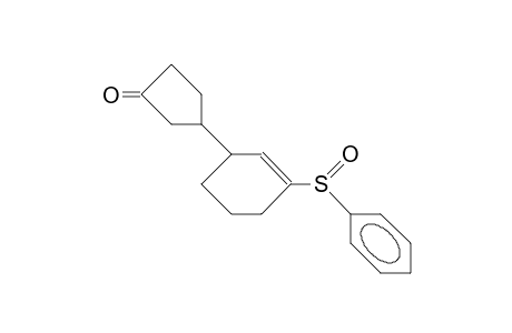 3-(3-Oxo-cyclopentyl)-1-phenylsulfinyl-1-cyclohexene