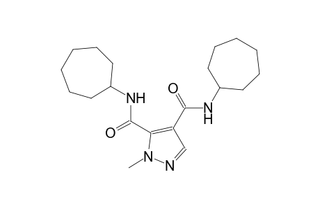 1H-pyrazole-4,5-dicarboxamide, N~4~,N~5~-dicycloheptyl-1-methyl-