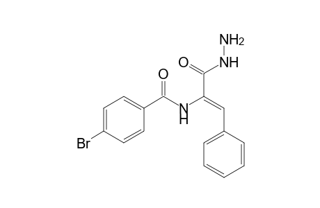 4-Bromo-N-[(Z)-1-(hydrazinocarbonyl)-2-phenylethenyl]benzamide
