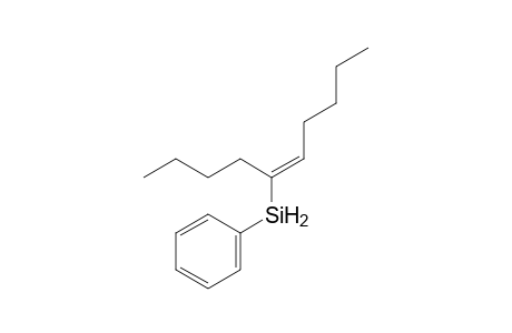 (E)-Dec-5-en-5-yl(phenyl)silane