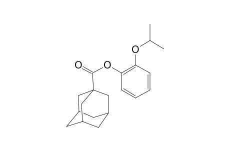 1-Adamantanecarboxylic acid, 2-isopropoxyphenyl ester