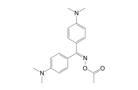 Methanone, bis[4-(dimethylamino)phenyl]-, O-acetyloxime