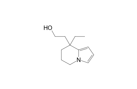 2-(8-Ethyl-6,7-dihydro-5H-indolizin-8-yl)ethanol