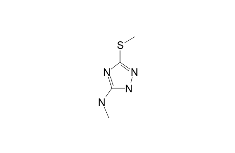 5-Methylamino-3-methylthio-1,2,4-triazole