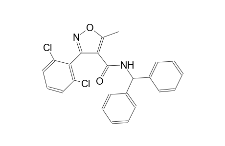 N-benzhydryl-3-(2,6-dichlorophenyl)-5-methyl-4-isoxazolecarboxamide
