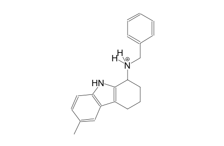 N-benzyl-6-methyl-2,3,4,9-tetrahydro-1H-carbazol-1-aminium