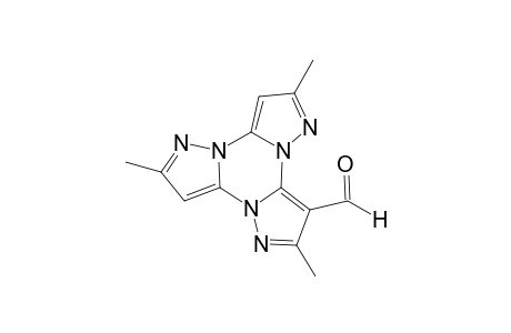Tripyrazolo[1,5-a:1',5'-c:1'',5''-e][1,3,5]triazine-3-carboxaldehyde, 2,6,10-trimethyl-