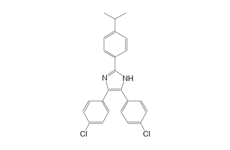 4,5-bis(4-chlorophenyl)-2-(4-isopropylphenyl)-1H-imidazole
