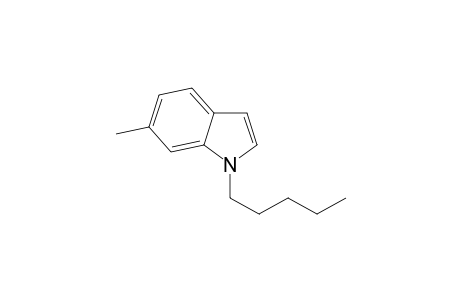 6-Methyl-1-pentylindole