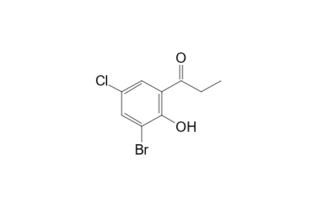 3'-bromo-5'-chloro-2'-hydroxypropiophenone