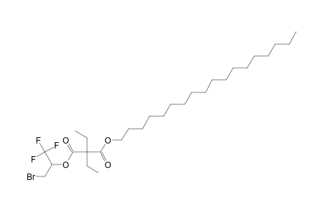 Diethylmalonic acid, 1-bromo-3,3,3-trifluoroprop-2-yl octadecyl ester