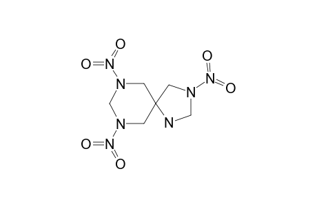 3,7,9-Trinitro-1,3,7,9-tetraaza-spiro(4.5)decane