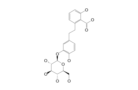 2'-CARBOXY-4,3'-DIHYDROXYBIBENZYL-3-O-BETA-D-GLUCOPYRANOSIDE