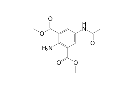 1,3-Benzenedicarboxylic acid, 5-(acetylamino)-2-amino-, dimethyl ester