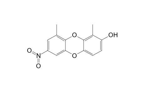 2-Hydroxy-1,9-dimethyl-7-nitrobenzo-p-dioxin
