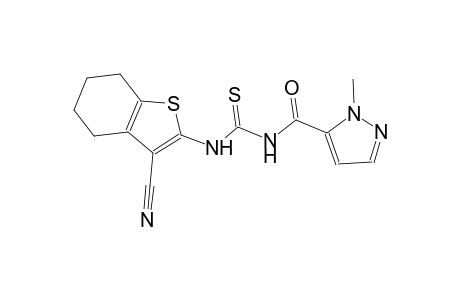 N-(3-cyano-4,5,6,7-tetrahydro-1-benzothien-2-yl)-N'-[(1-methyl-1H-pyrazol-5-yl)carbonyl]thiourea