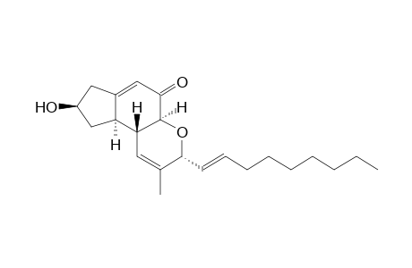 (3R,4aS,8R,9aR,9bR)-2-methyl-3-[(E)-non-1-enyl]-8-oxidanyl-4a,7,8,9,9a,9b-hexahydro-3H-cyclopenta[f]chromen-5-one