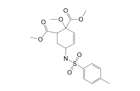 DIMETHYL-1-BETA-METHOXY-4-ALPHA-[(4'-METHYLBENZENESULFONYL)-AMINO]-CYCLOHEX-5-ENE-1,2-DICARBOXYLATE