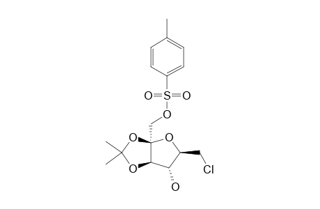 6-CHLORO-6-DEOXY-2,3-O-ISOPROPYLIDENE-1-O-PARA-TOLUENESULFONYL-BETA-D-FRUCTOFURANOSE