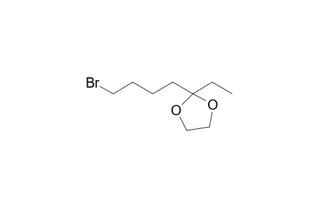 2-(4-Bromobutyl)-2-ethyl[1,3]dioxlane